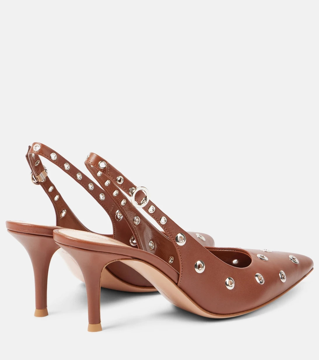 Gianvito Rossi - Lydia 70 leather slingback sandals