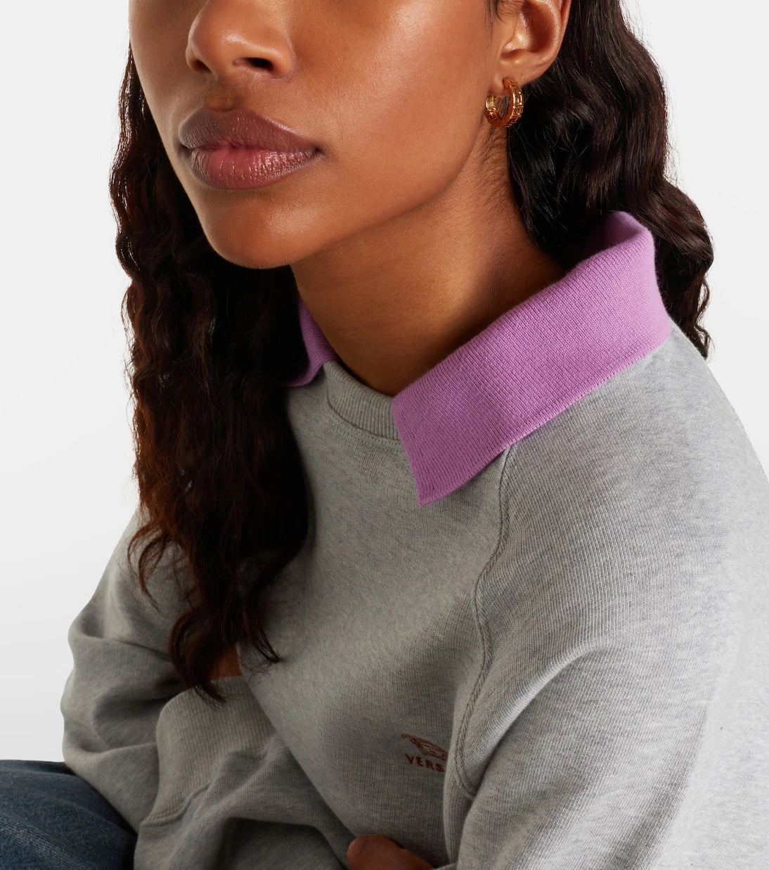 Versace - Greca hoop earrings