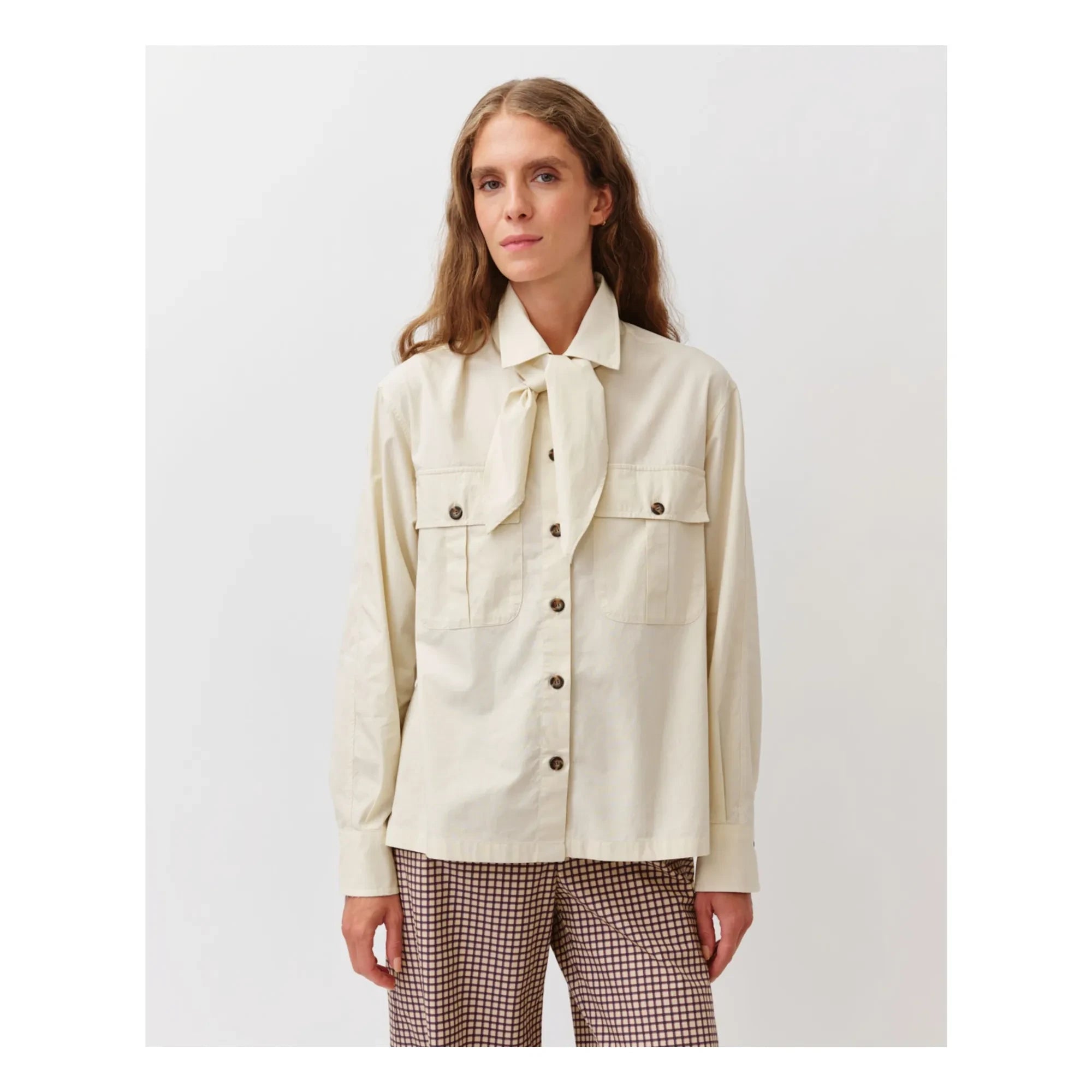 Diega - Casata shirt | Ecru