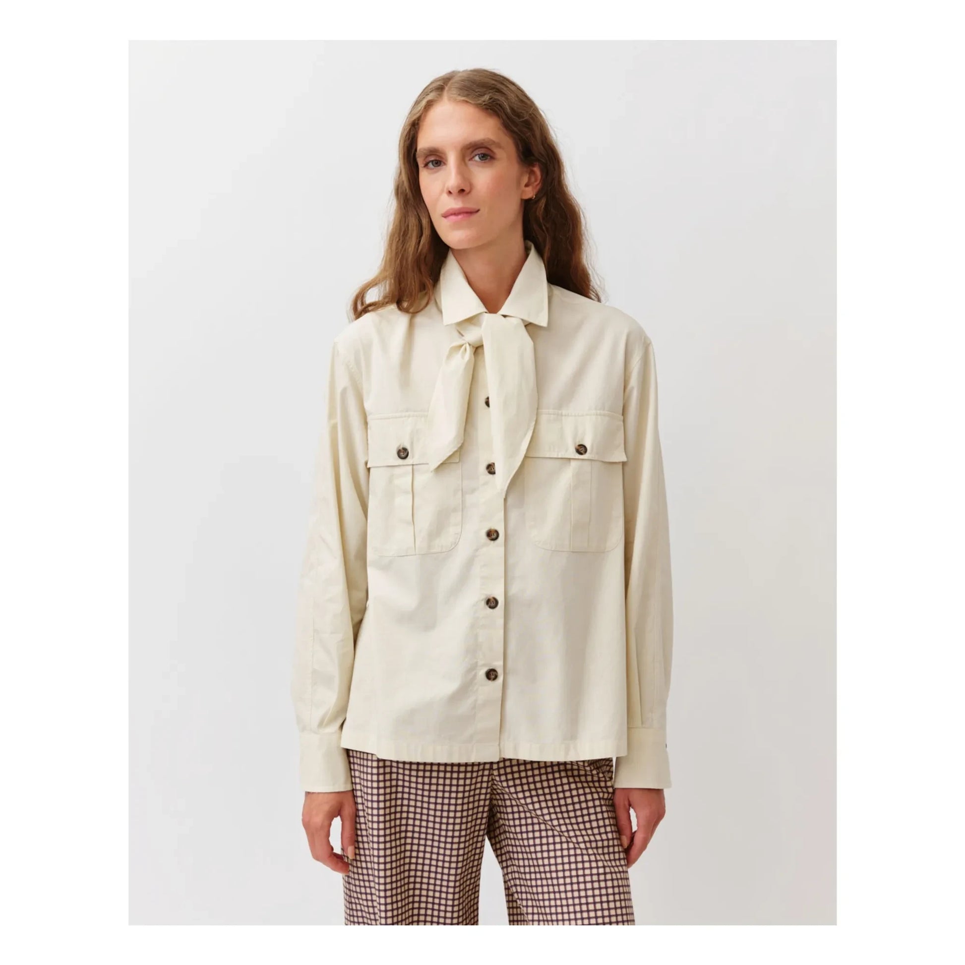 Diega - Casata shirt | Ecru