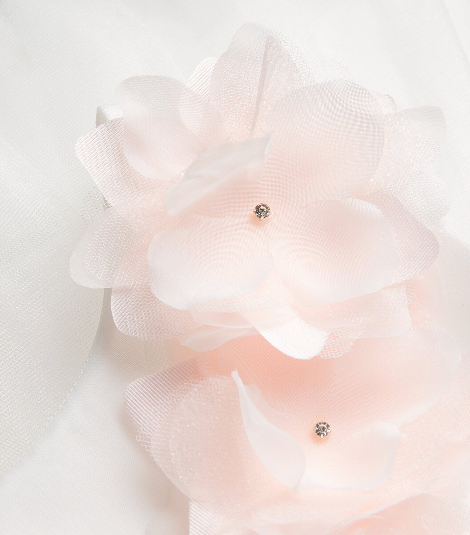 Pink Floral-Appliqué Dress (2-14 Years)