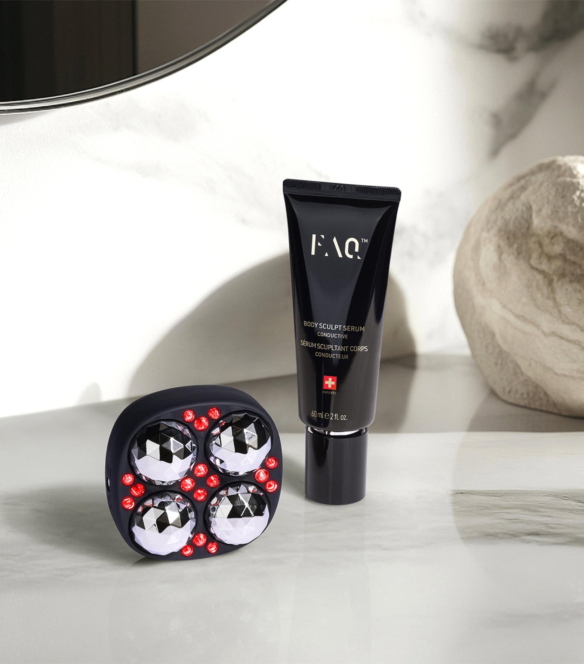 411 Microcurrent Red LED Body Toning Device