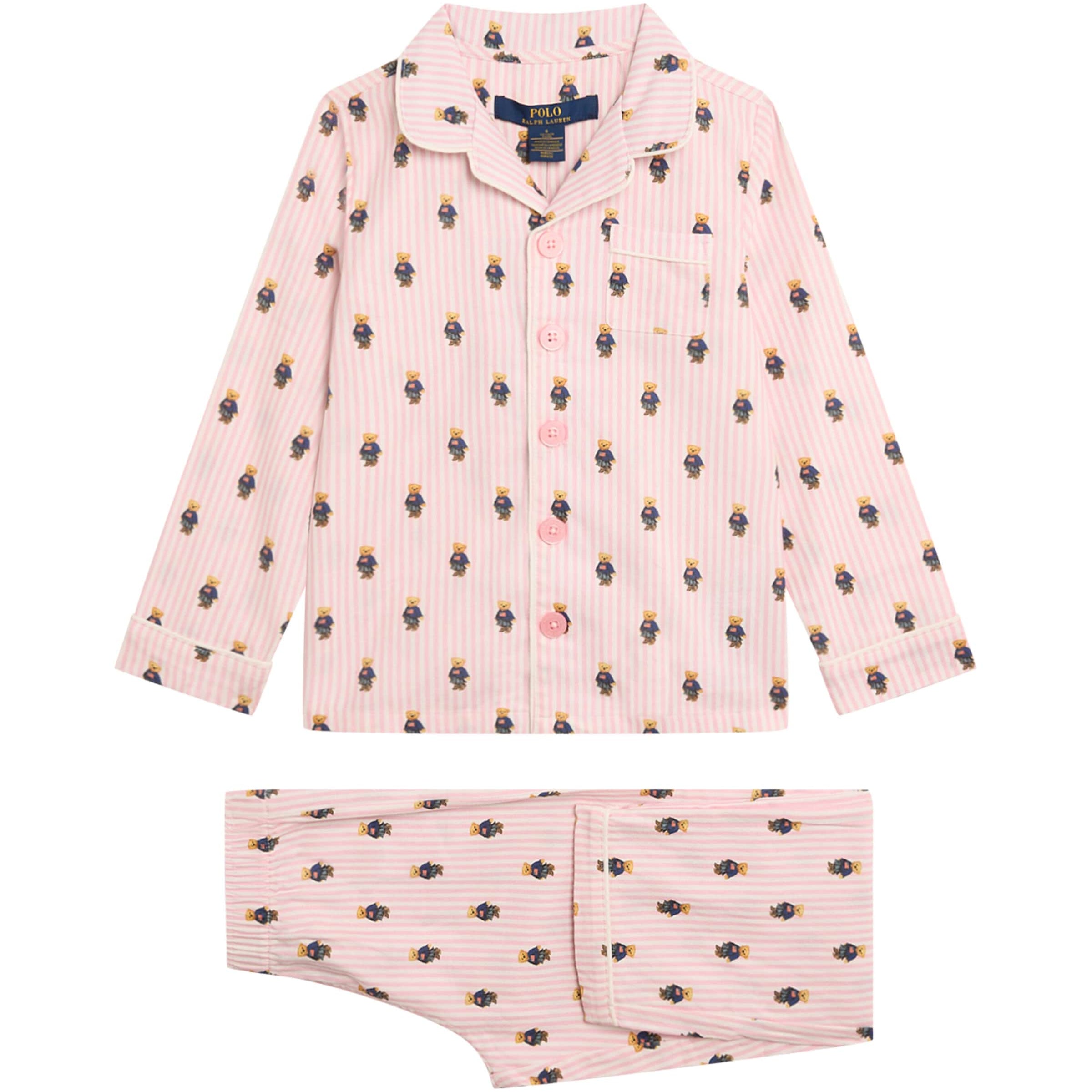 Ralph Lauren Kids Cotton Polo Bear Pyjama Set (4-6 Years)