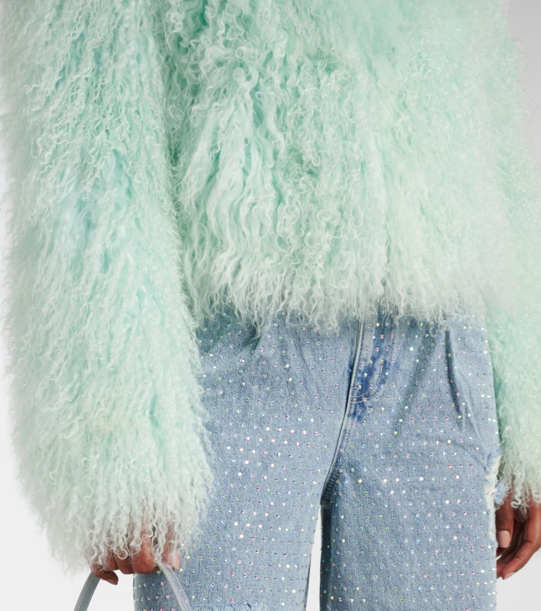 Self-Portrait - Shearling jacket