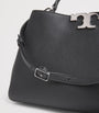 Tory Burch Black Large Leather Eleanor Top-Handle Bag