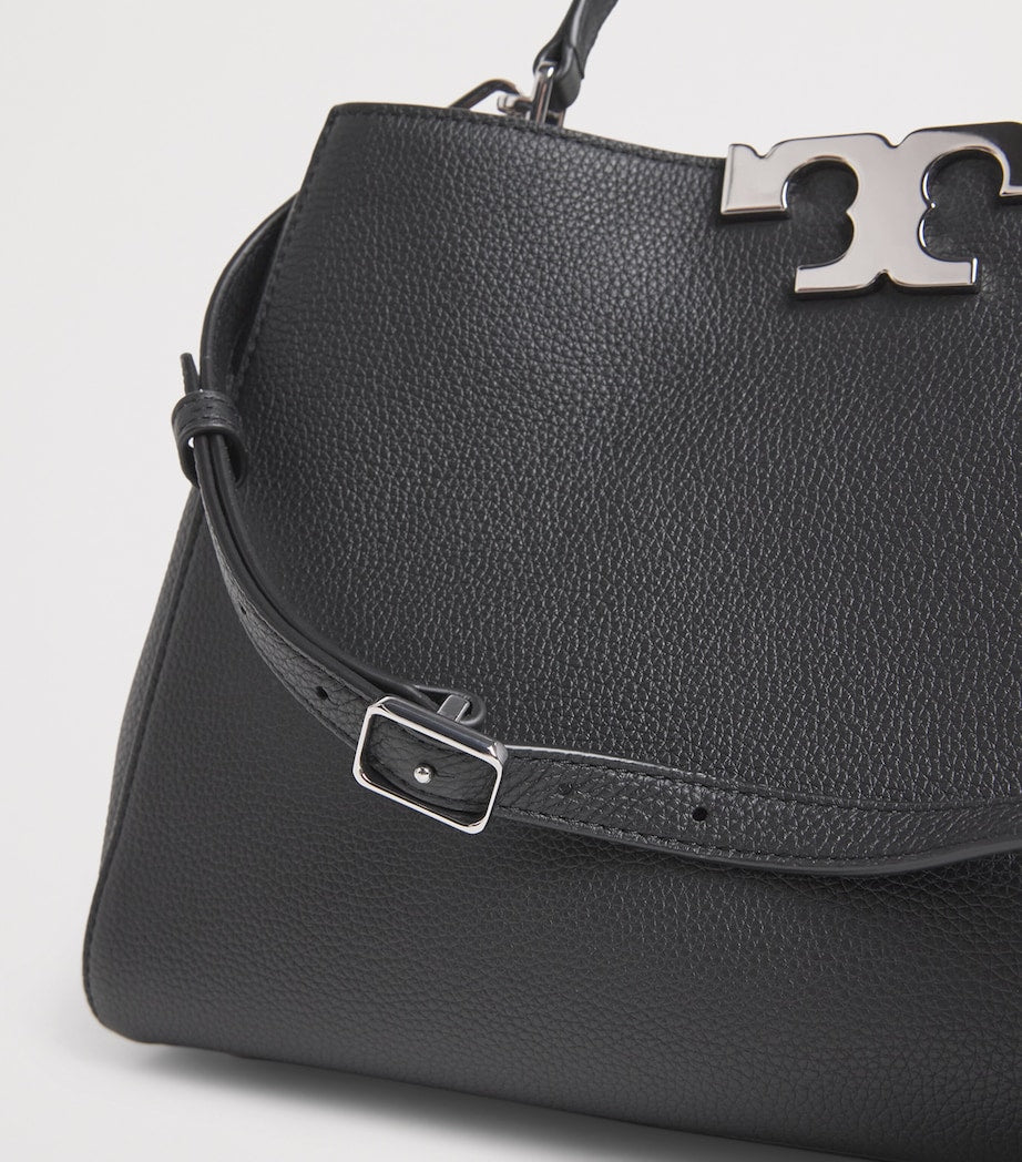 Tory Burch Black Large Leather Eleanor Top-Handle Bag