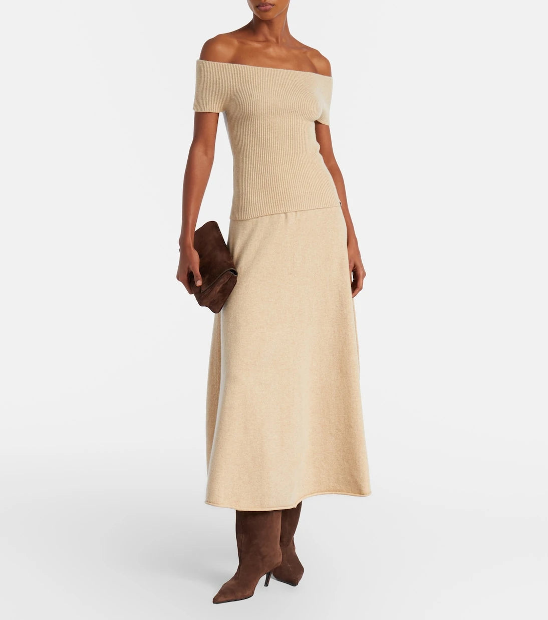 Extreme Cashmere - توب N°381 Libra من مزيج الكشمير