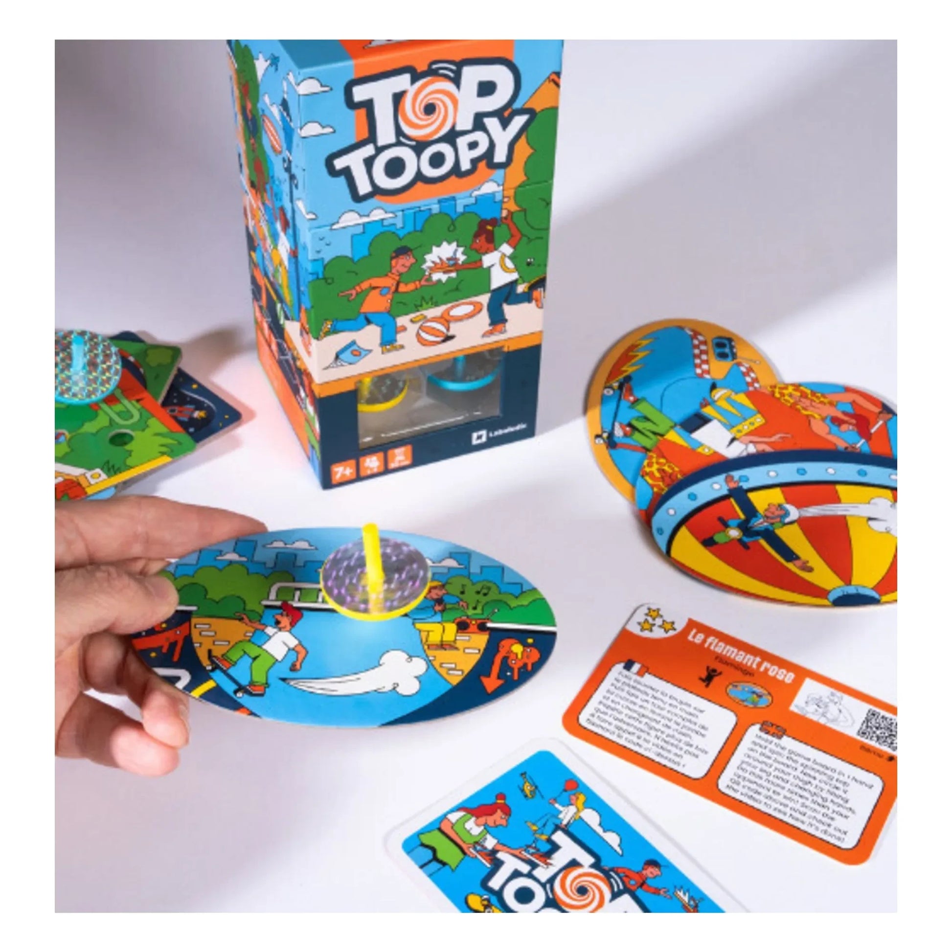 Laboludic - Top Toopy spinning top set