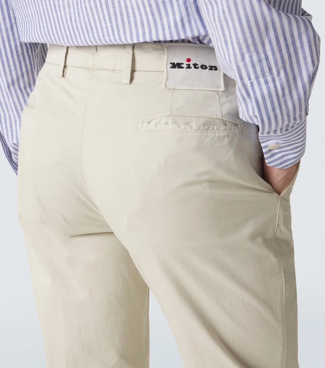 Kiton - Cotton-blend chinos