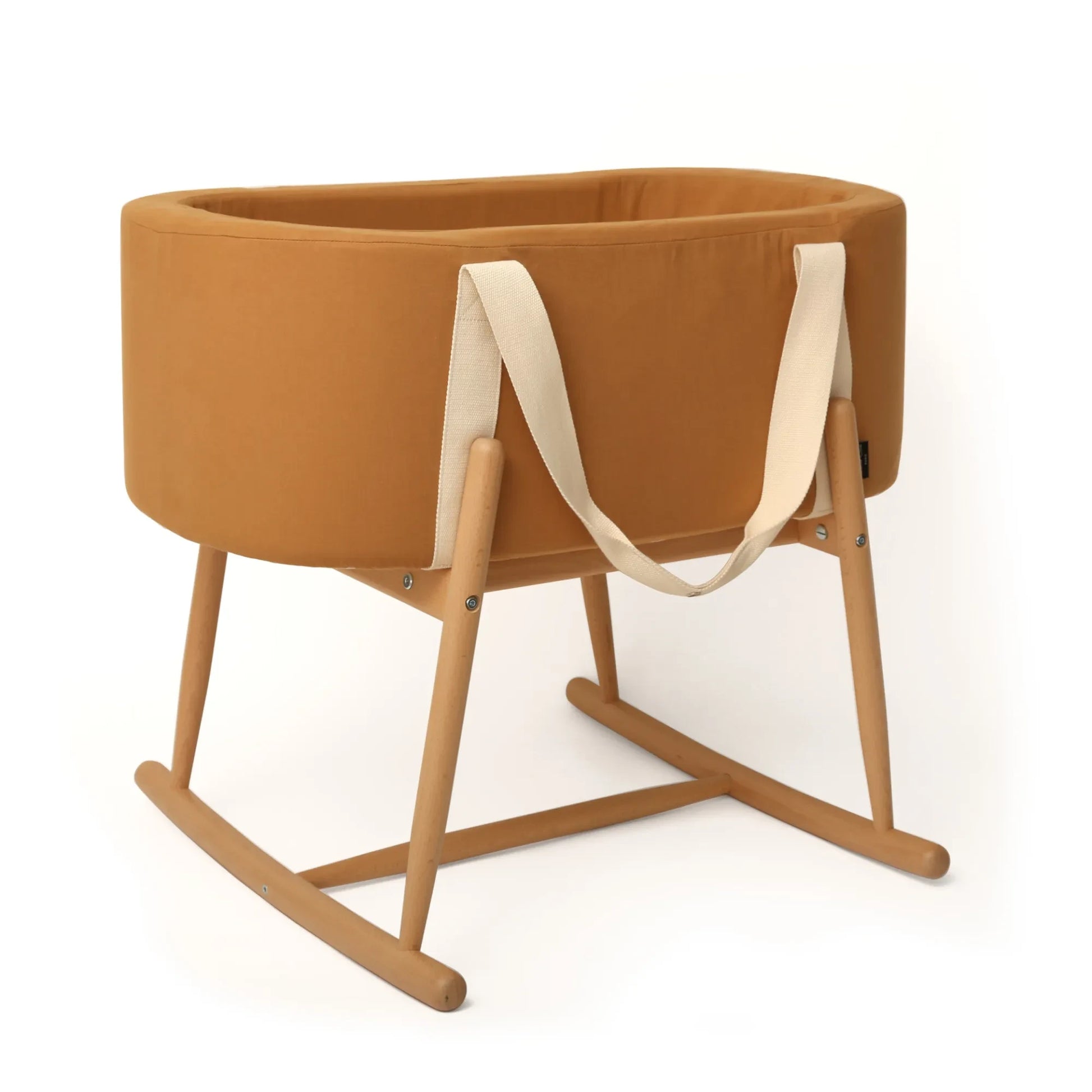 Charlie Crane - Kuko Moses Basket | Camel
