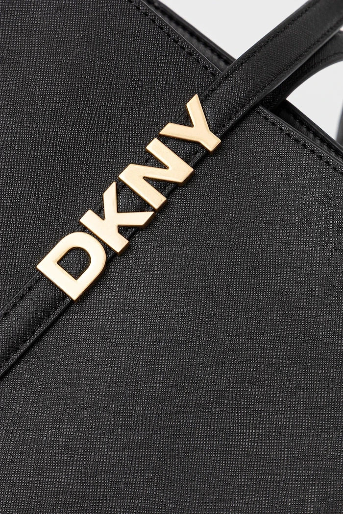 Кожена чанта Dkny