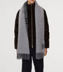 Cashmere Wide Reversible EKD Scarf