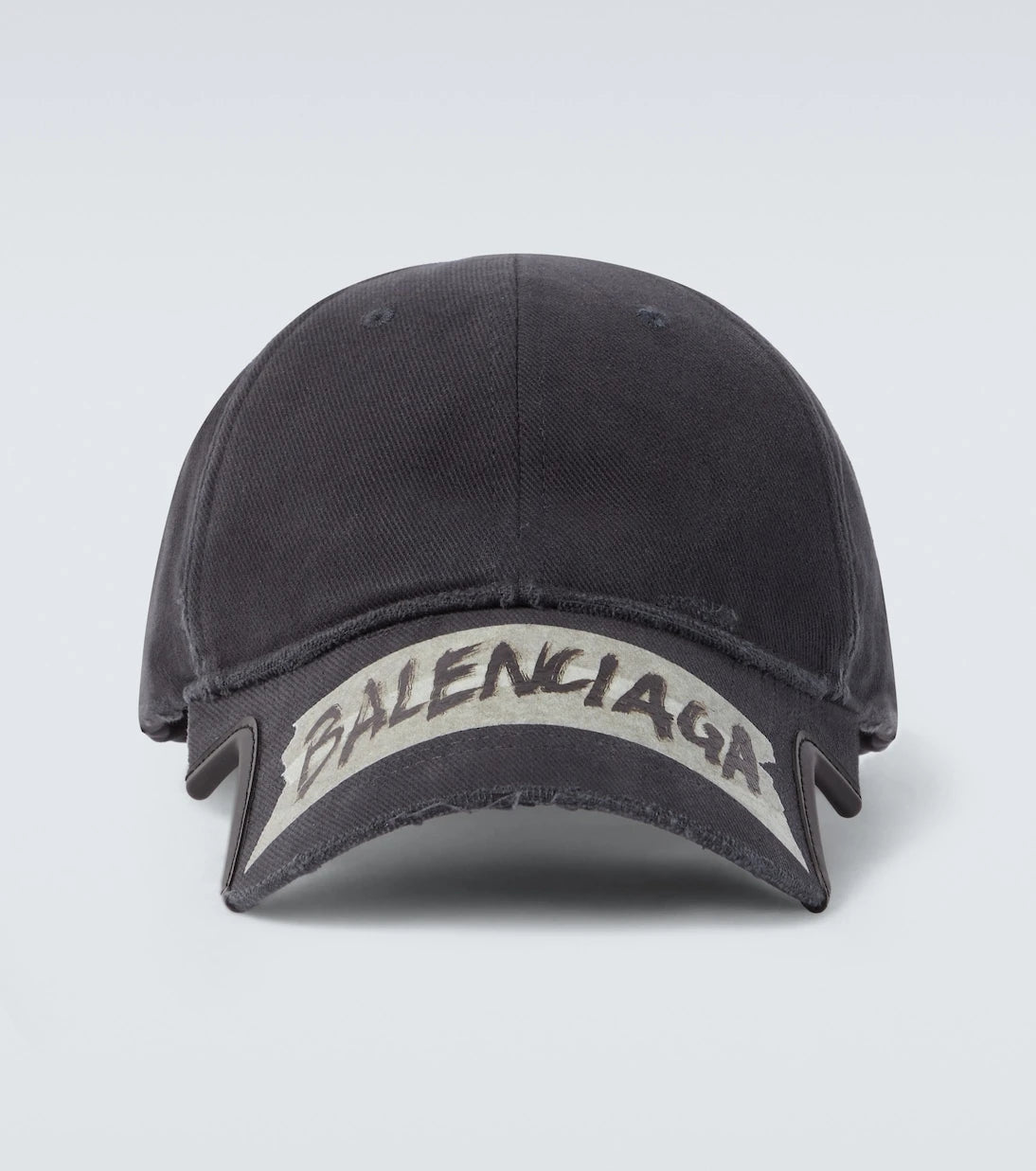 Balenciaga - Masking Tape cotton drill baseball cap