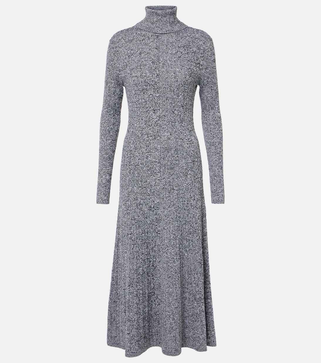 Joseph - Ribbed-knit turtleneck wool and silk dress