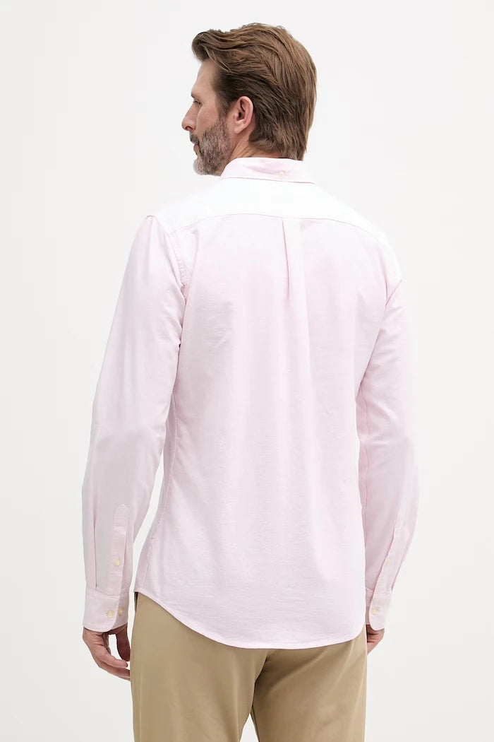 Barbour риза мъжка от памук Striped Oxtown Tailored Shirt