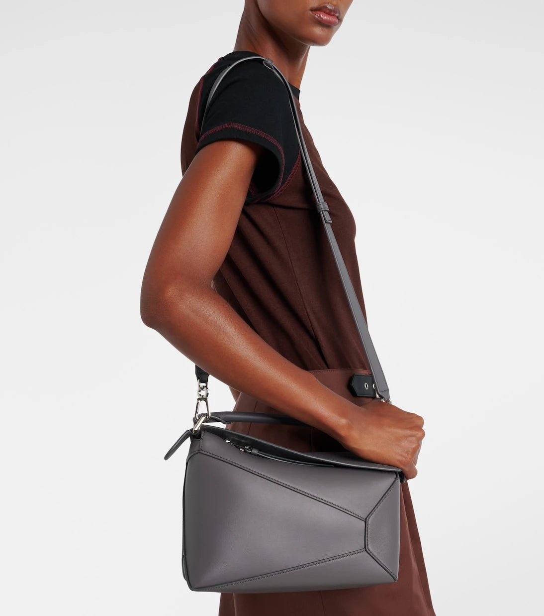 Loewe - Puzzle Edge Small leather tote bag