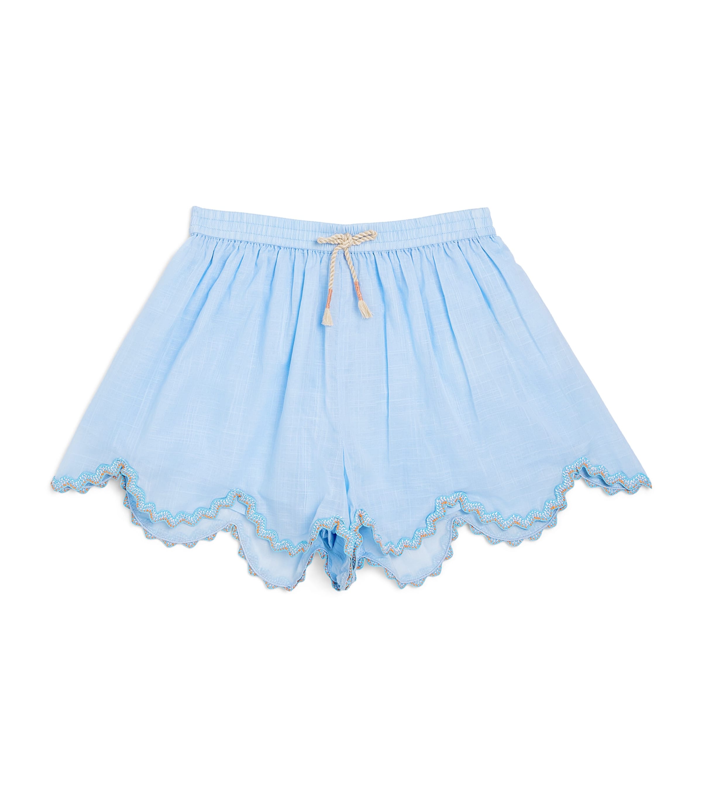 Cotton Cascadian Ric Rac Shorts (2-12 Years)