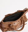 Balenciaga Brown Medium Leather Le City Top-Handle Bag