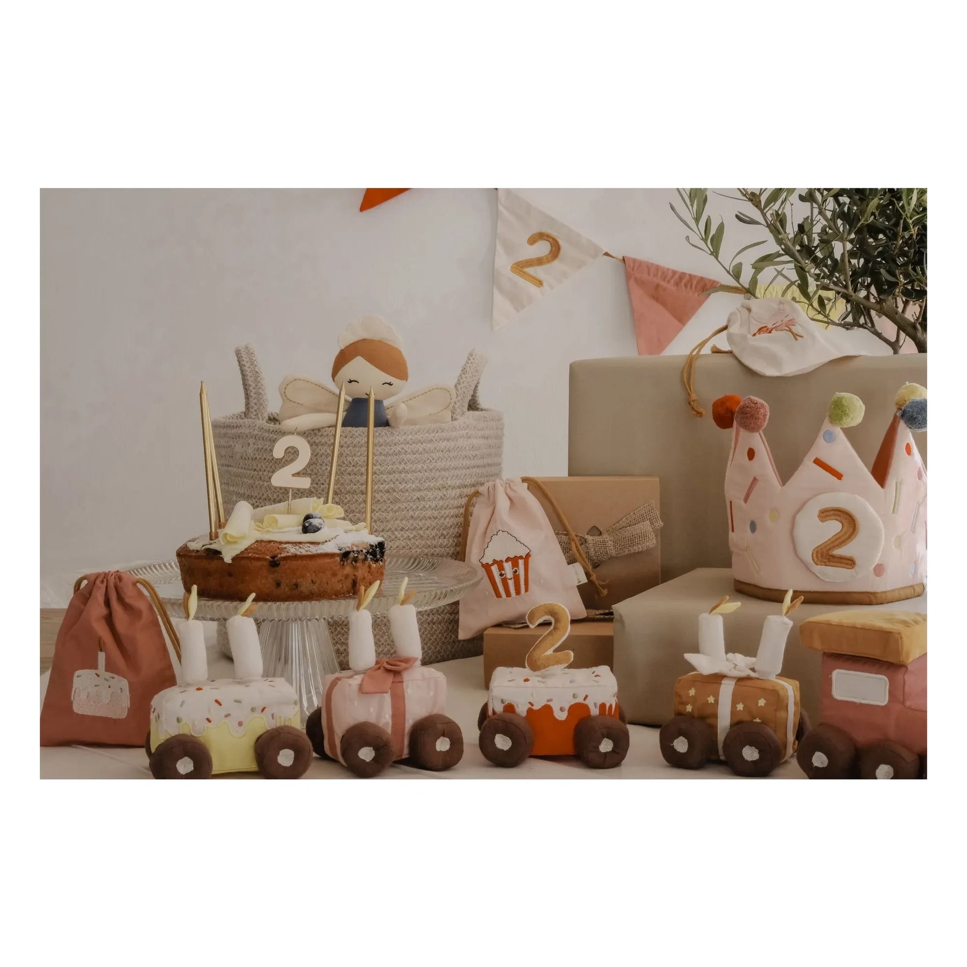 Fabelab - Birthday train | Pink