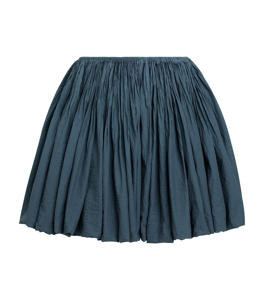 Alaïa Green Bubble Mini Skirt