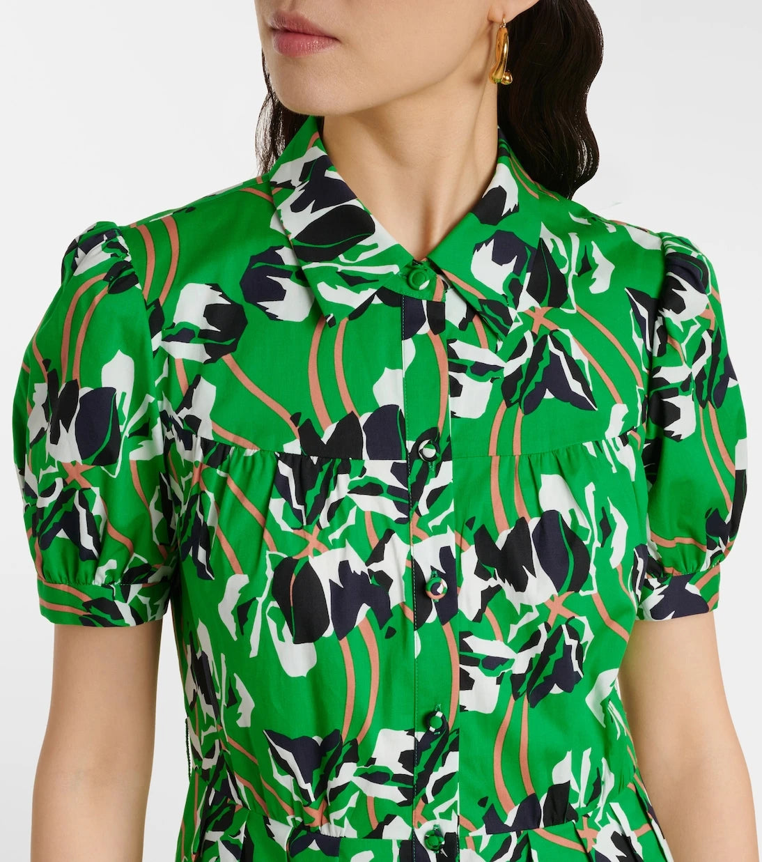 Diane von Furstenberg - Jonah printed cotton maxi dress