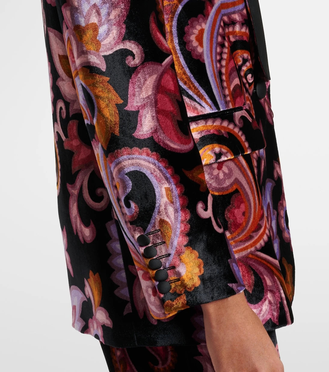Etro - Paisley velvet blazer