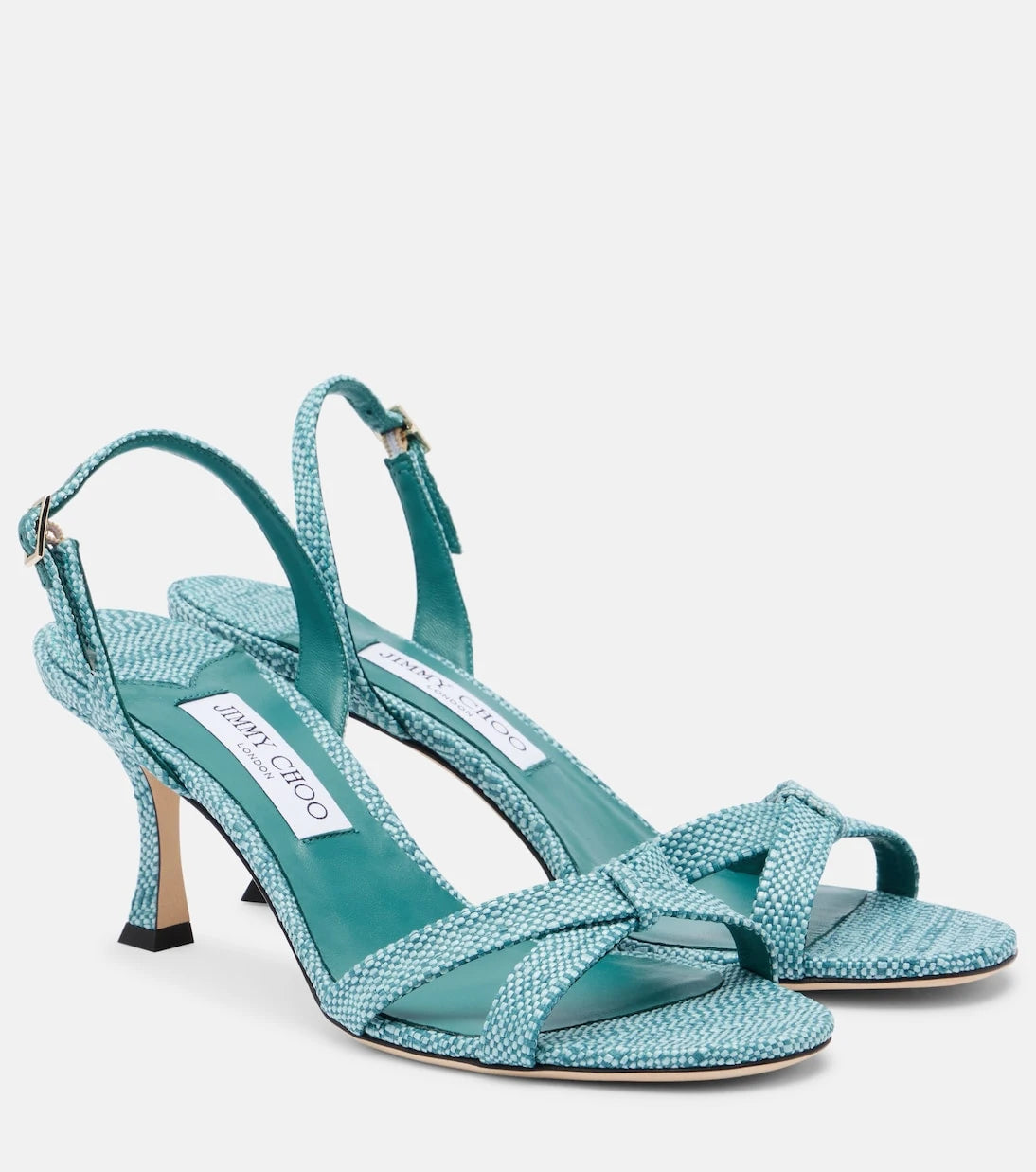 Jimmy Choo - Elsy woven slingback sandals