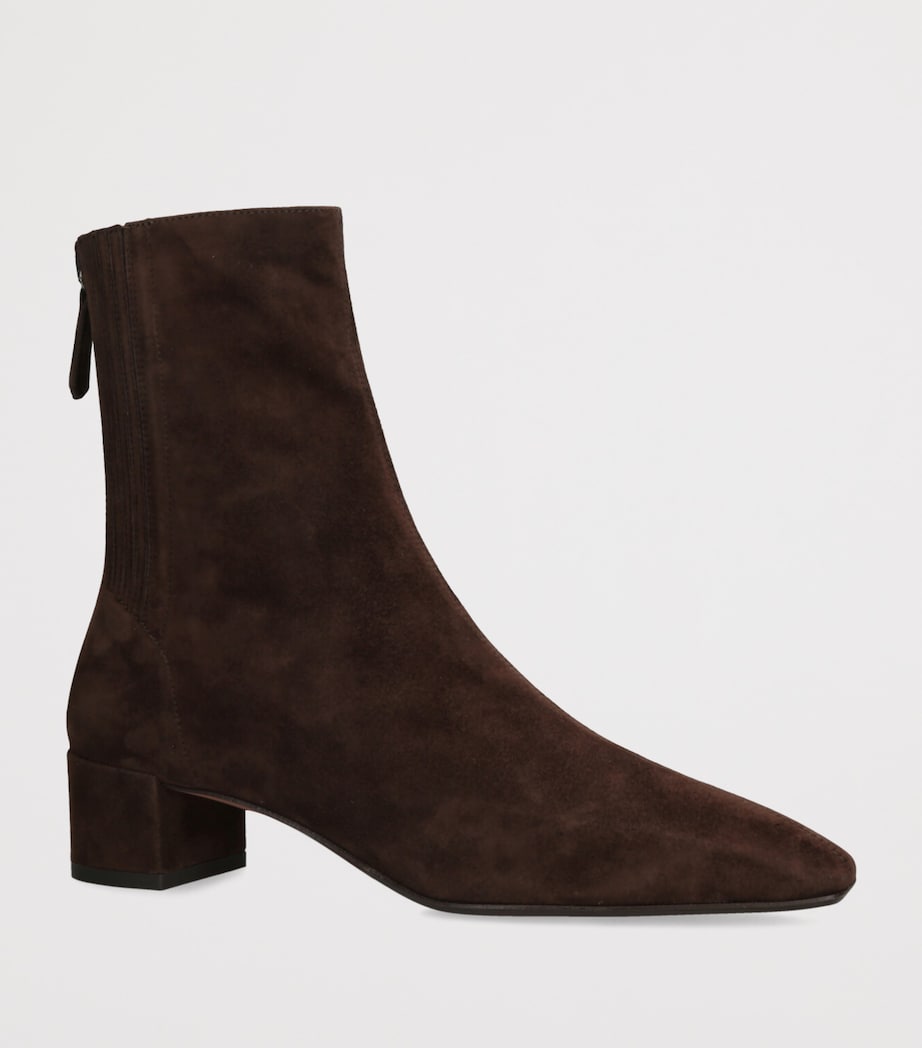 Brown Suede Saint Honor Ankle Boots 35