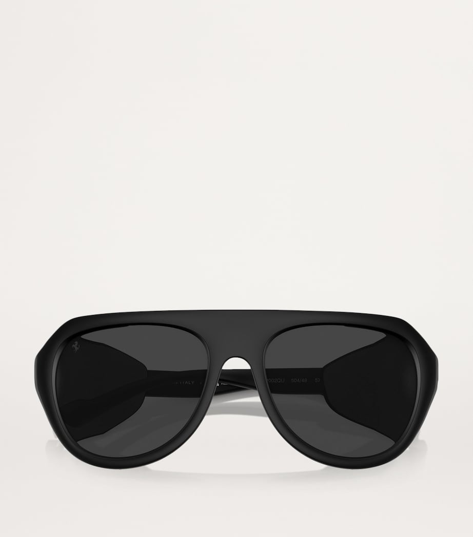 Ferrari Black Acetate FH2002QU Sunglasses