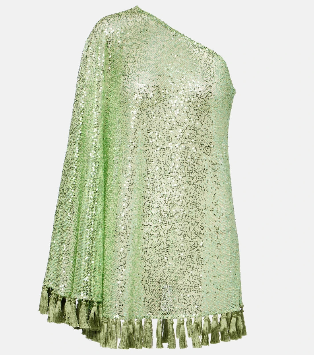 Taller Marmo - Es Trench one-shoulder sequined minidress