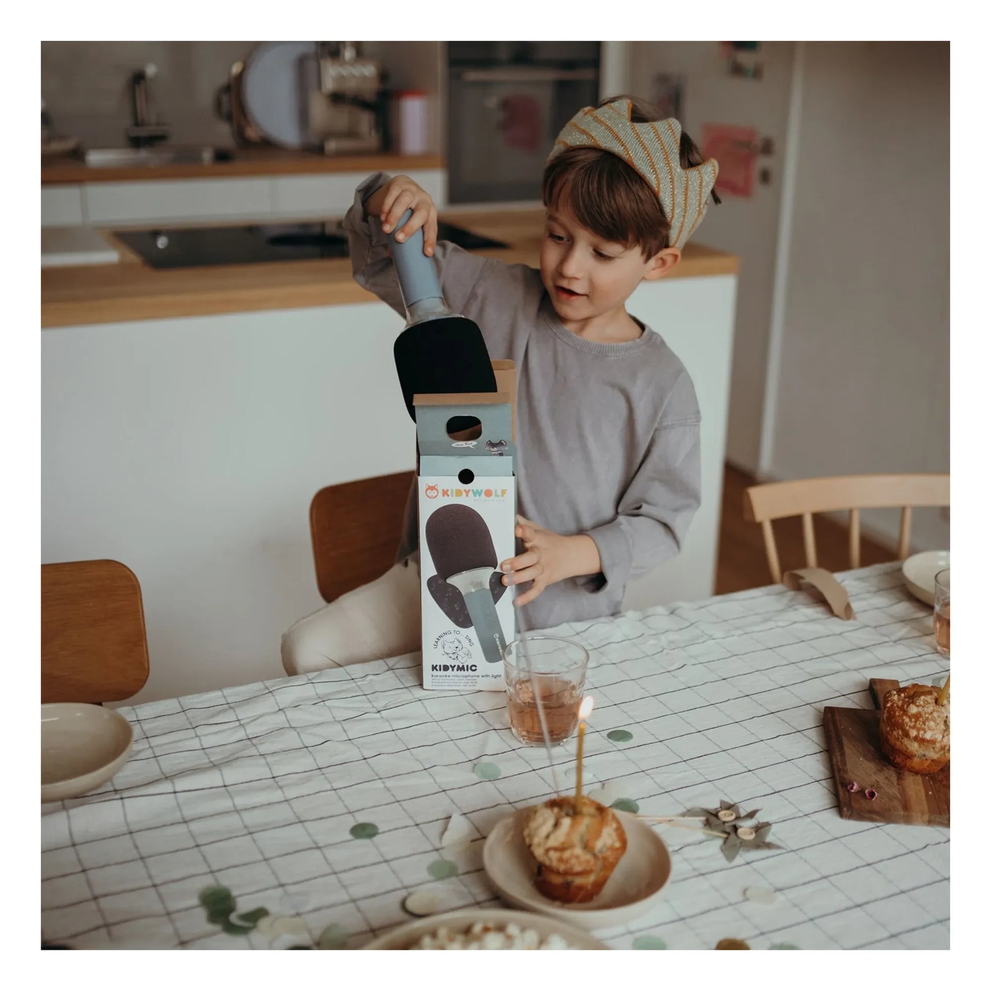 Kidywolf - Bluetooth Micro Karaoke | Blue