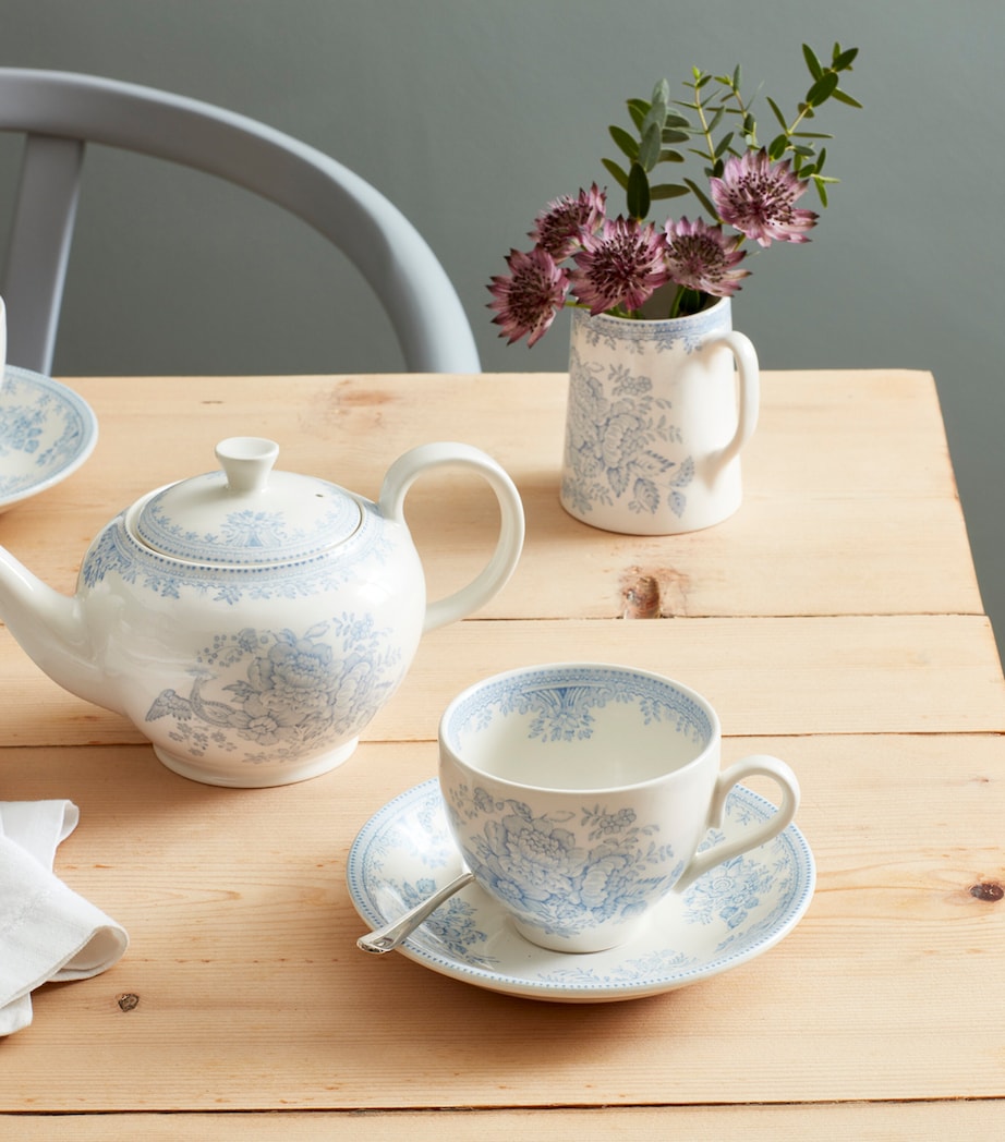 Mini Blue Asiatic Pheasants Tankard Jug (160ml)