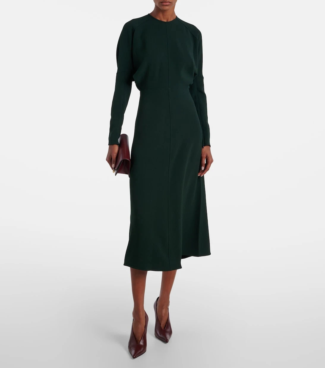 Victoria Beckham - Dolman cady midi dress