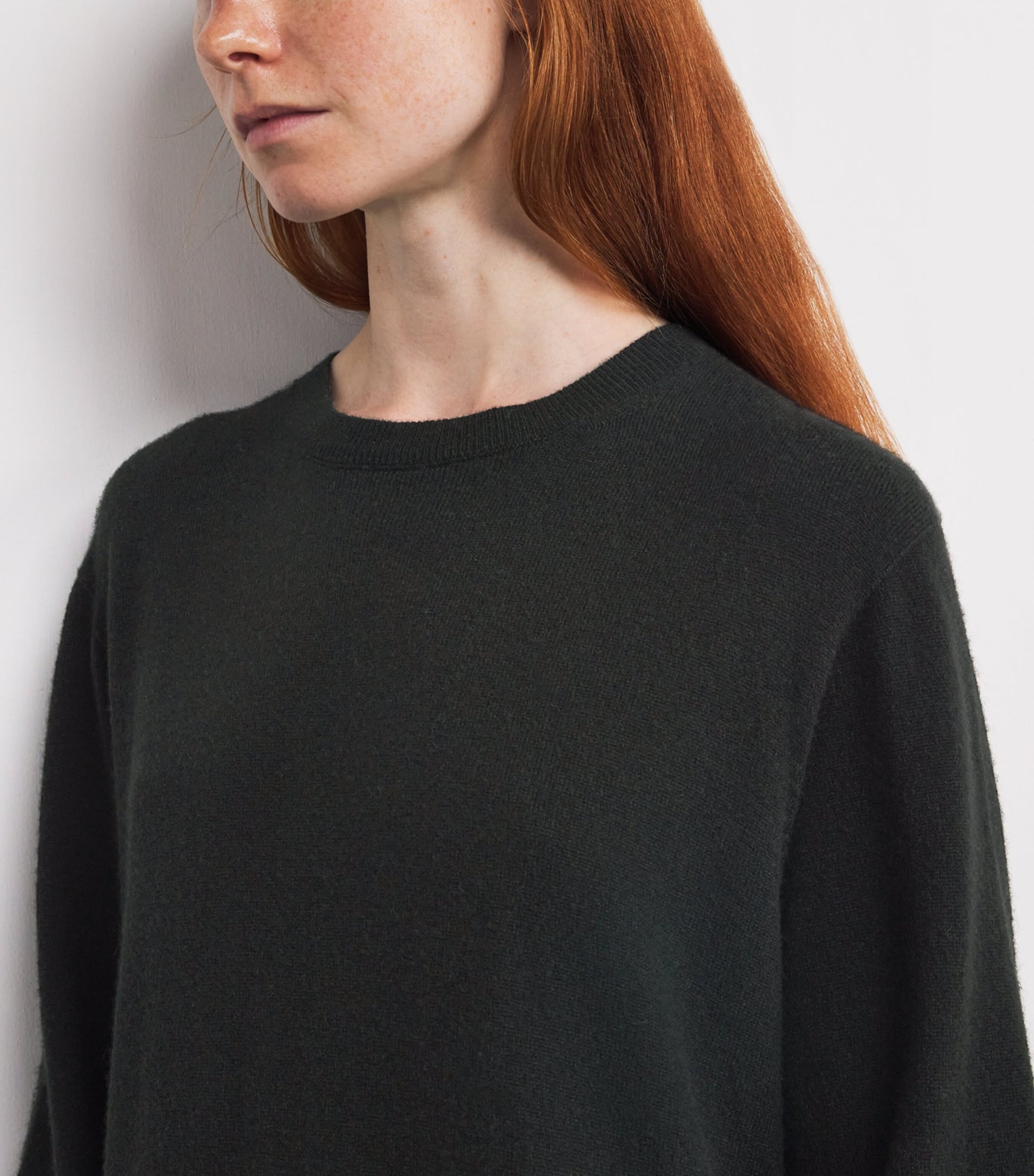 The Row Black Loter Cashmere Maxi Dress