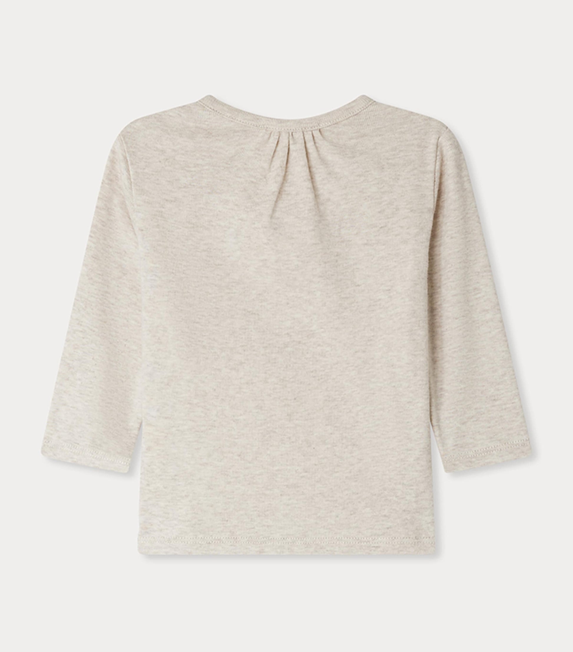 Cotton Long-Sleeve Bird T-Shirt (6-18 Months)