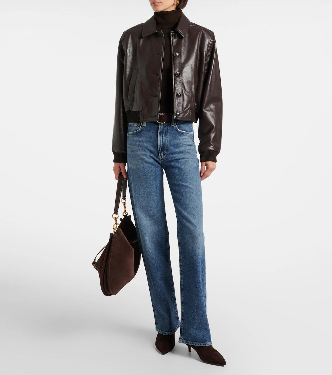 Citizens of Humanity - Lola leather bomber jacket