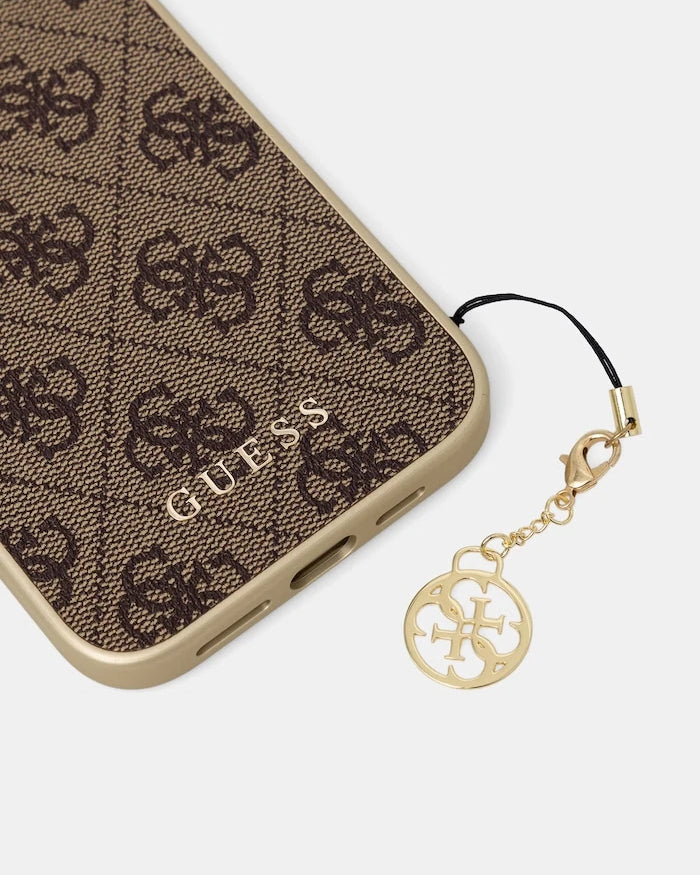 Guess suni deri telefon kılıfı iPhone 16 Plus