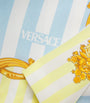 Versace Kids Silk Barocco Pinstripe Shorts (1-5 Years)