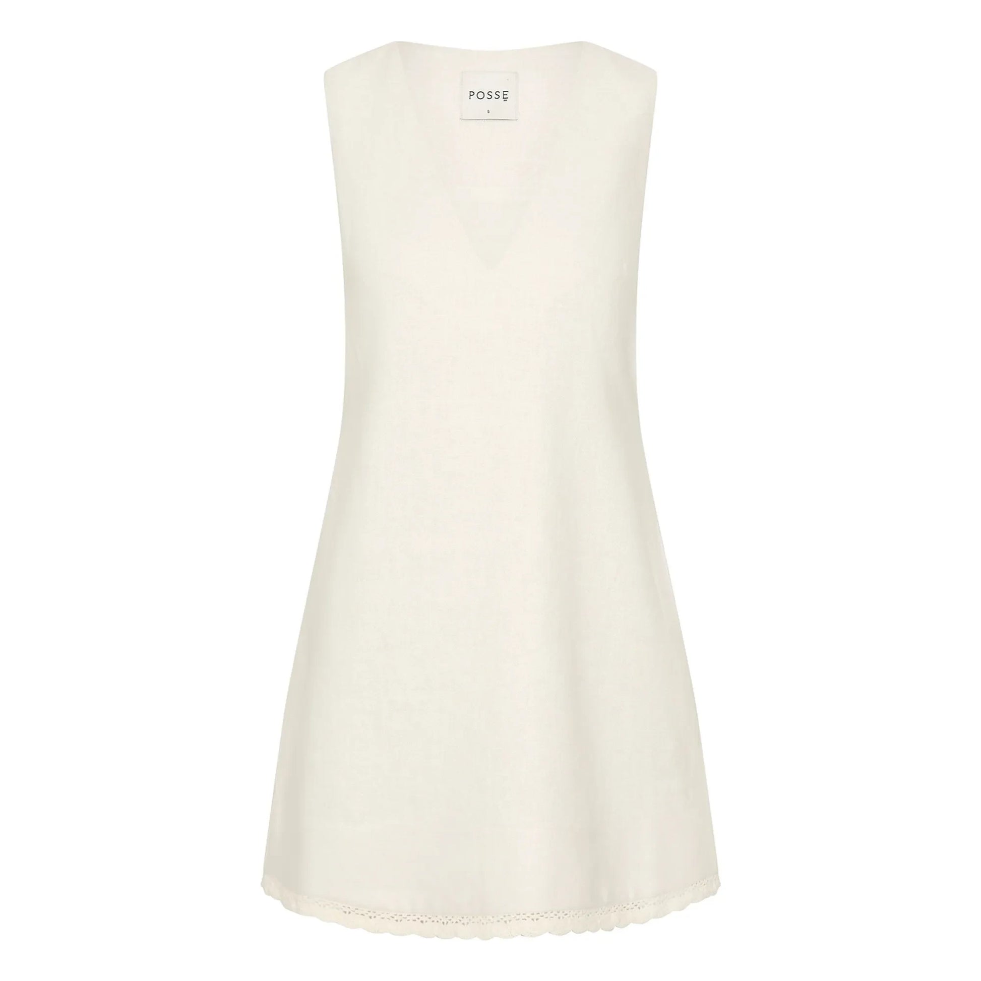 Posse - Effi Linen Dress | Cream