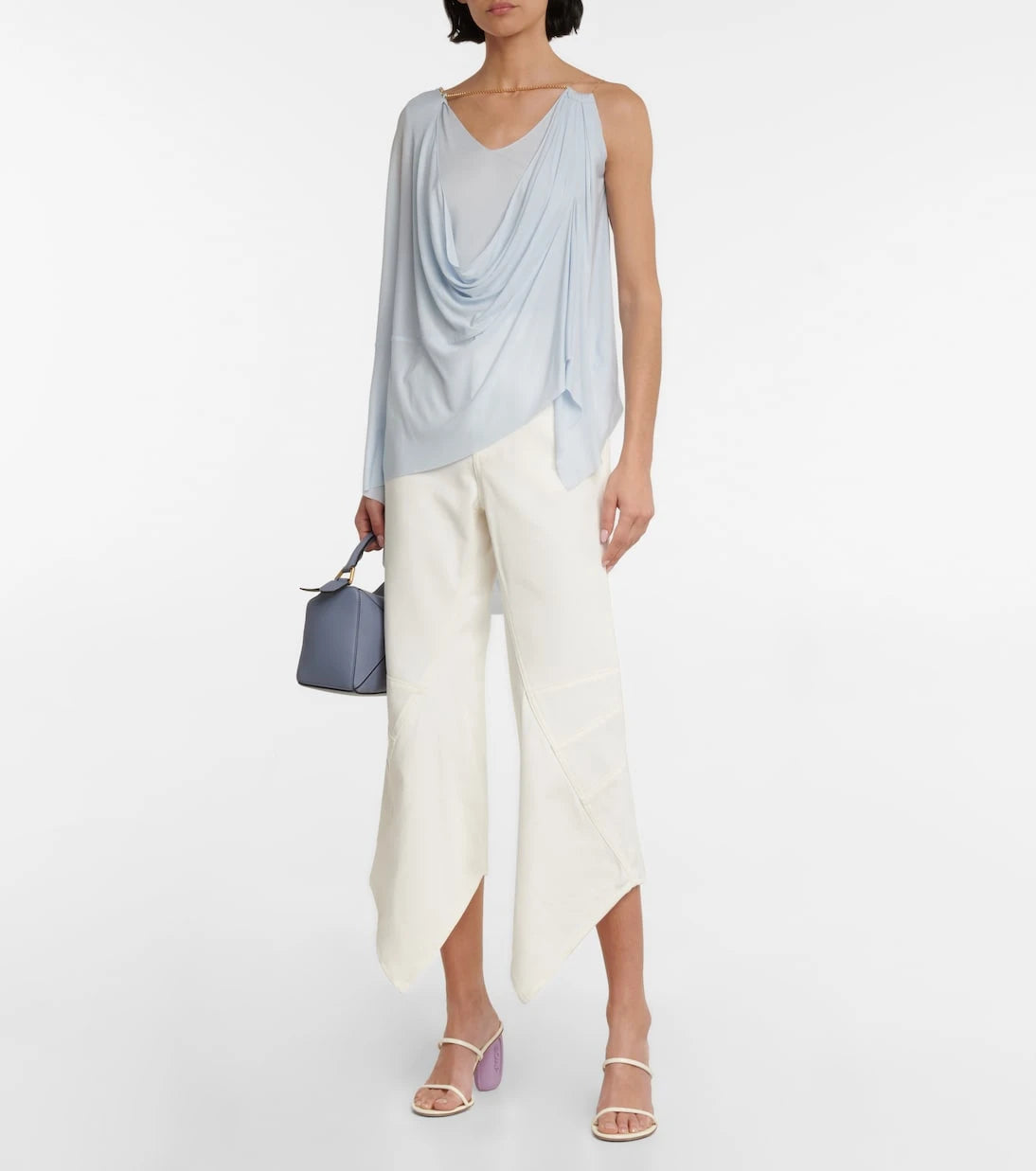 Loewe - Embellished draped top