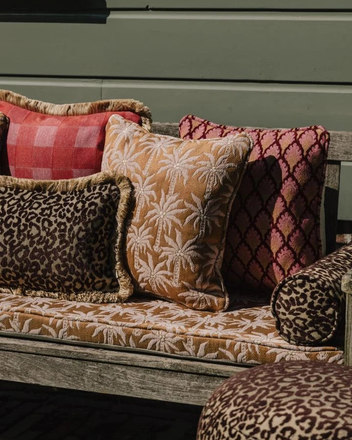 Palais - Maya cylindrical cushion | Leopard
