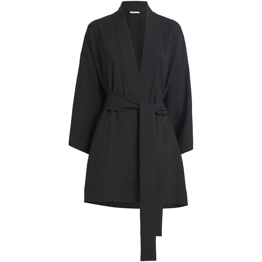 CAMILLA AND MARC Black Lincoln Robe Dress