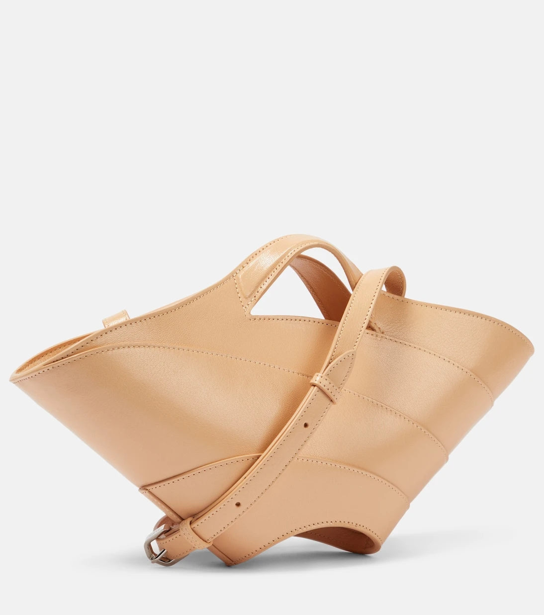 Alaïa - Khaima Small leather tote bag