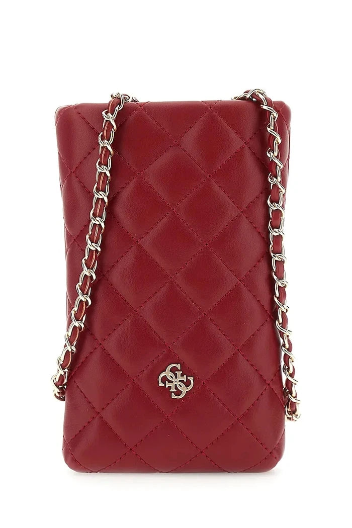 Guess çocuklar için suni deri crossbody çanta