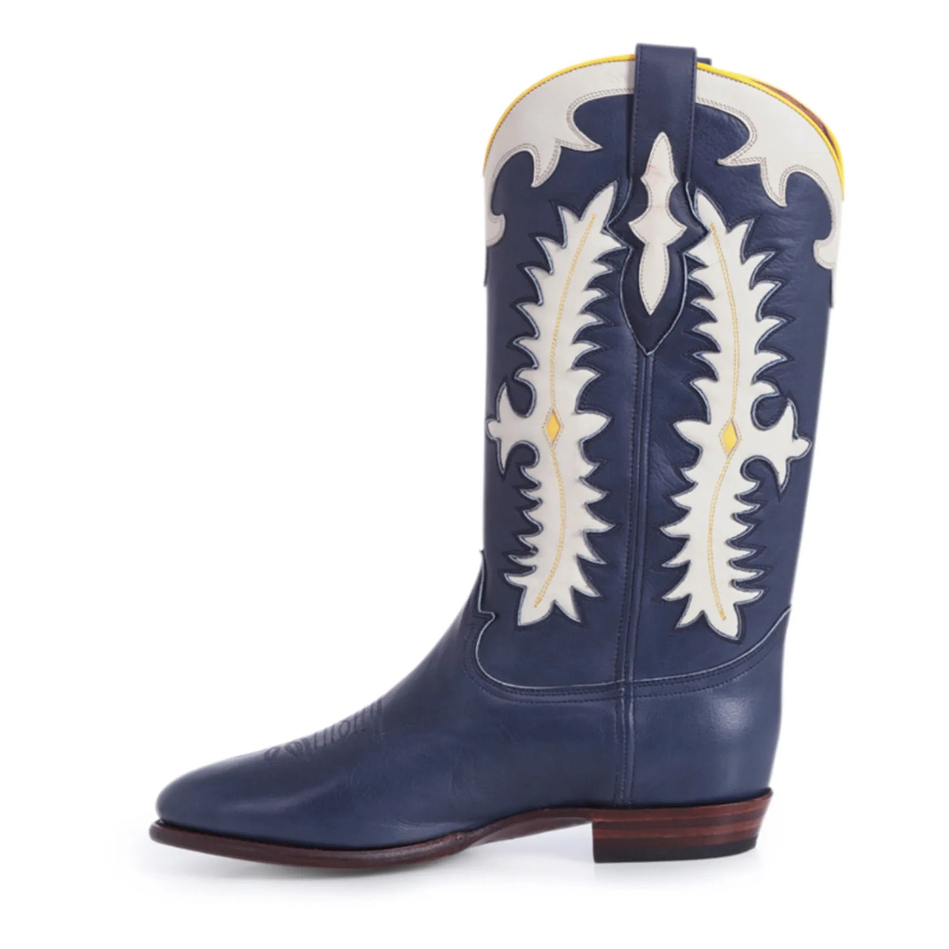 Shiloh Heritage - Boots Texas Calf | Dark Blue