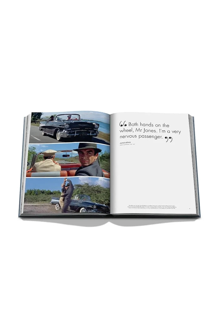Chris Corbould imzalı Assouline James Bond Cars Kitabı, İngilizce