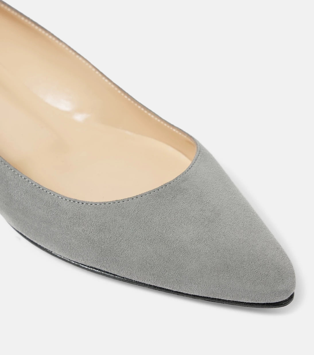 Manolo Blahnik - Lanza BB suede ballet flats