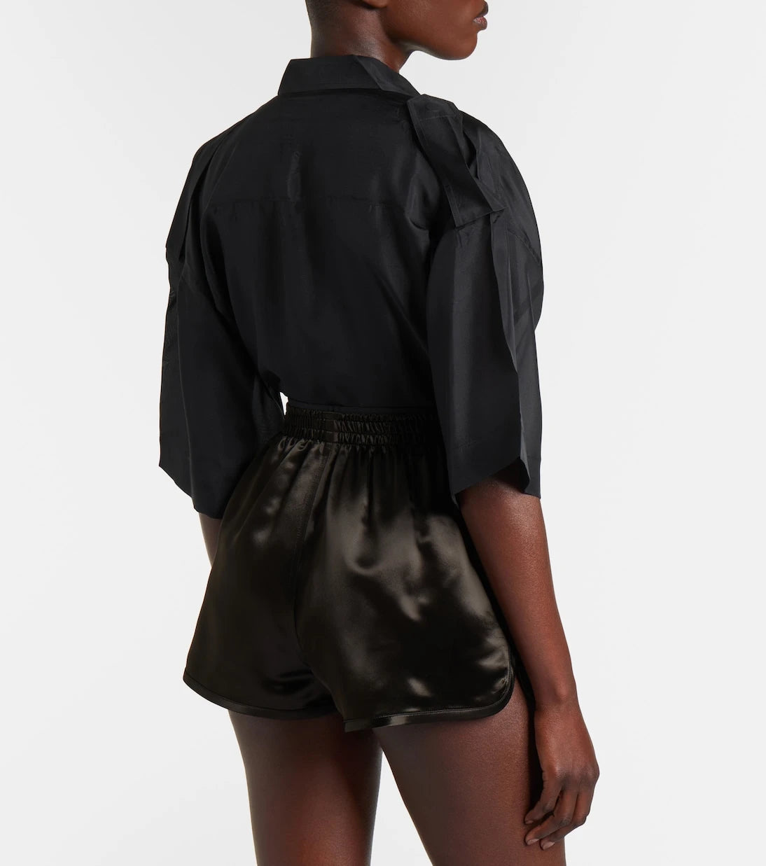 Phoebe Philo - Satin track shorts