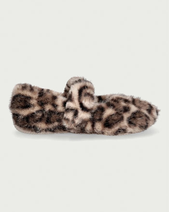Verbenas kadın YINA CURLY CAMEL terlik