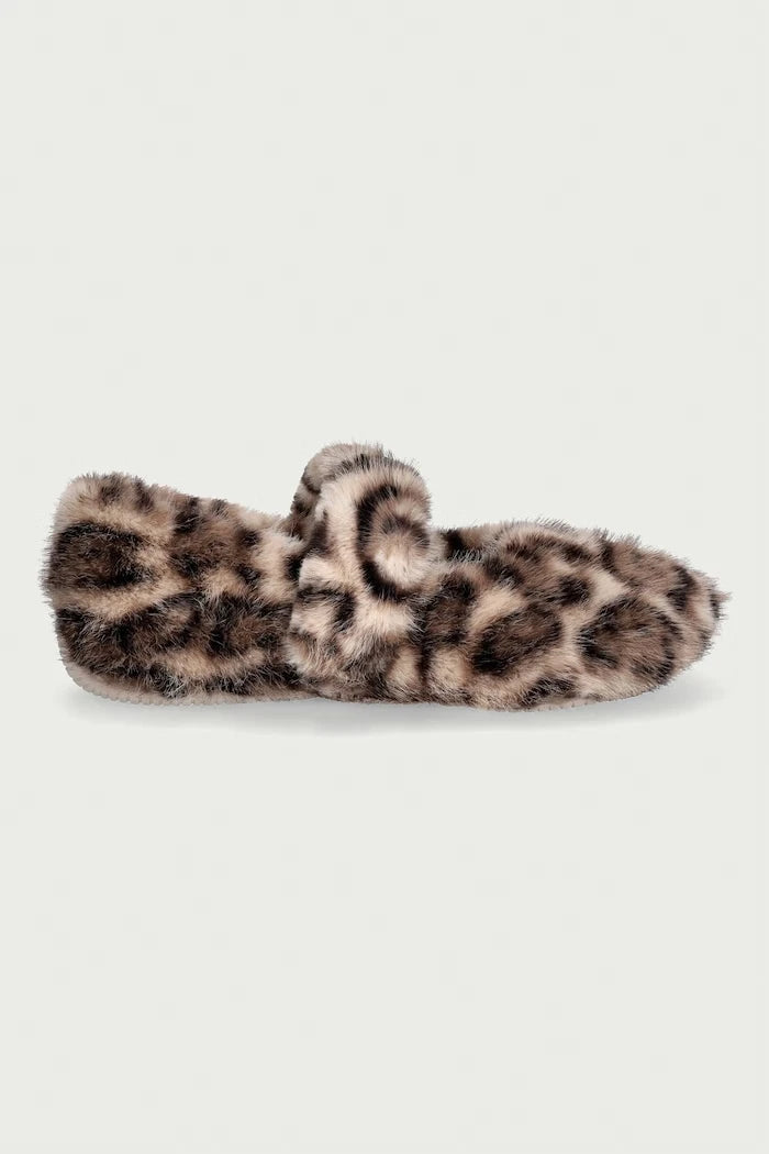 Verbenas kadın YINA CURLY CAMEL terlik